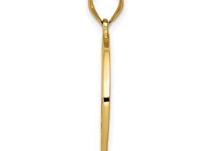 14k Yellow Gold Pendants Style K4105 - Classique Jewelry Inc.