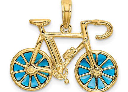 14k Yellow Gold Pendants Style K4143 - Classique Jewelry Inc.