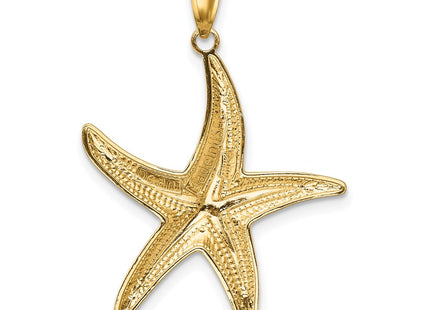 14k Yellow & Rhodium Pendants Style K4175 - Classique Jewelry Inc.