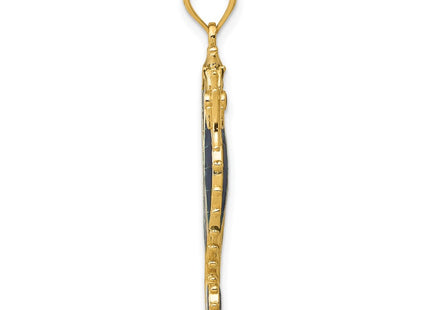 14k Yellow Gold Pendants Style K4179 - Classique Jewelry Inc.
