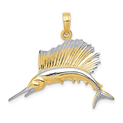 14K gold pendant