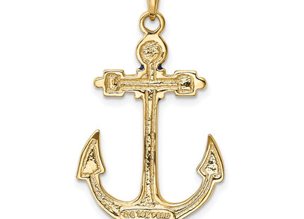 14k Yellow Gold Pendants Style K4201 - Classique Jewelry Inc.