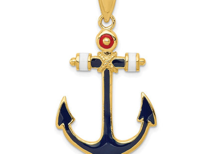 14k Yellow Gold Pendants Style K4201 - Classique Jewelry Inc.