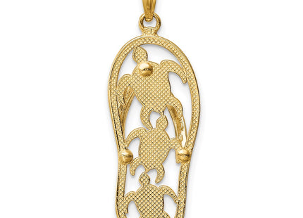 14k Two-tone Pendants Style K4206 - Classique Jewelry Inc.
