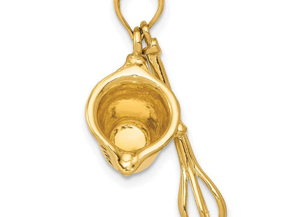 14k Yellow Gold Pendants Style K4210 - Classique Jewelry Inc.