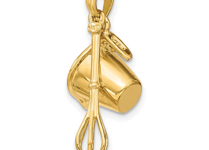 14k Yellow Gold Pendants Style K4210 - Classique Jewelry Inc.