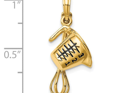 14k Yellow Gold Pendants Style K4210 - Classique Jewelry Inc.