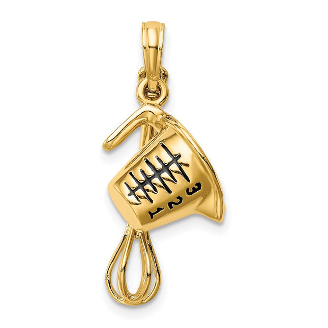14k Yellow Gold Pendants Style K4210 - Classique Jewelry Inc.