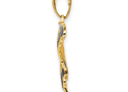 14k Yellow Gold Pendants Style K4233 - Classique Jewelry Inc.