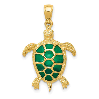 14K gold pendant