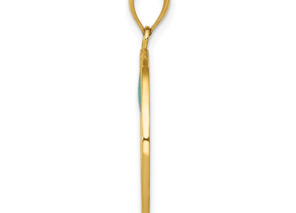 14k Yellow Gold Pendants Style K4271 - Classique Jewelry Inc.