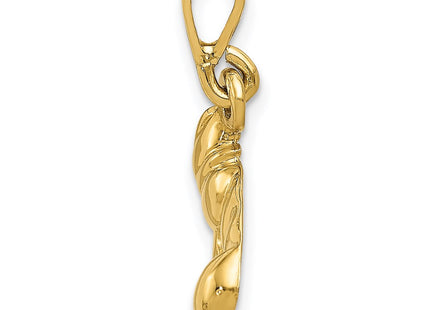 14k Yellow Gold Pendants Style K4304 - Classique Jewelry Inc.