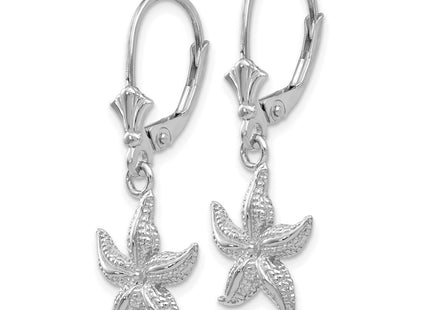 14k White Gold Earrings Style K4428 - Classique Jewelry Inc.