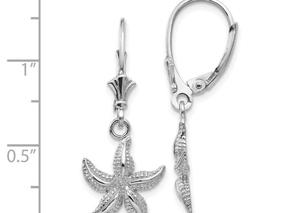 14k White Gold Earrings Style K4428 - Classique Jewelry Inc.