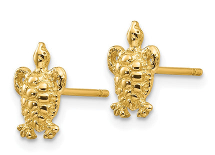 14k Yellow Gold Earrings Style K4438 - Classique Jewelry Inc.