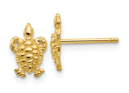 14k Yellow Gold Earrings Style K4438 - Classique Jewelry Inc.