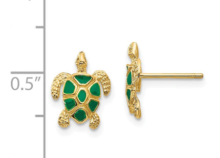 14k Yellow Gold Earrings Style K4447 - Classique Jewelry Inc.