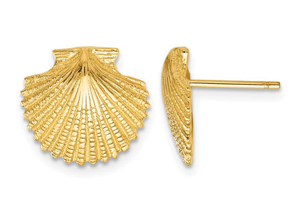 14K gold earrings