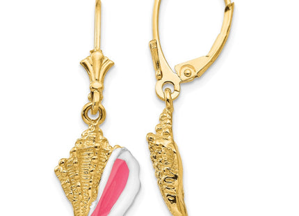 14k Yellow Gold Earrings Style K4464 - Classique Jewelry Inc.