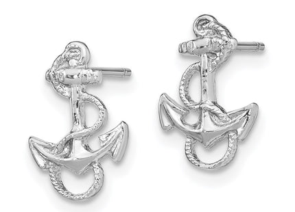 14k White Gold Earrings Style K4504W - Classique Jewelry Inc.