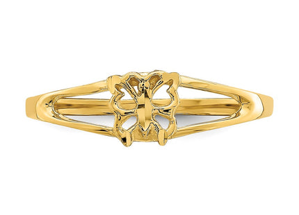 14k Yellow Gold Rings Style K4542 - Classique Jewelry Inc.