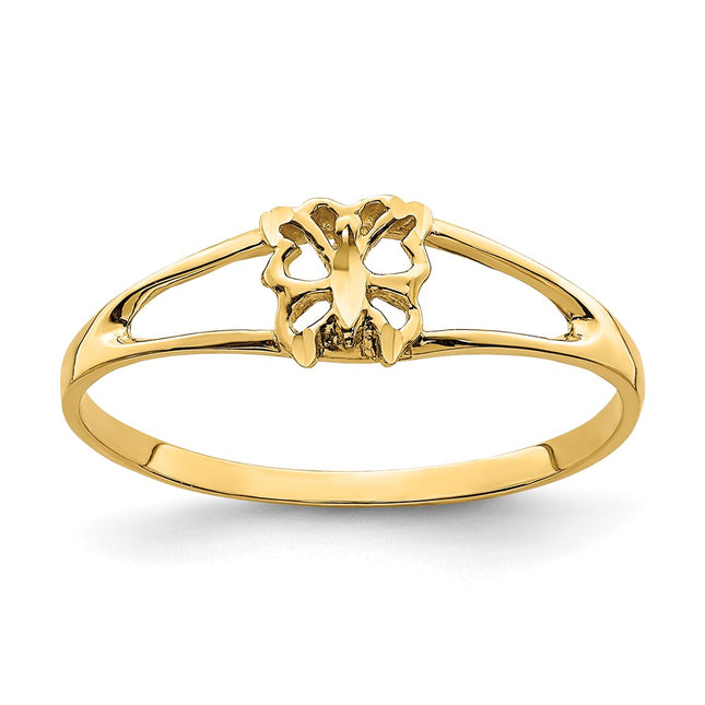 14k Yellow Gold Rings Style K4542 - Classique Jewelry Inc.