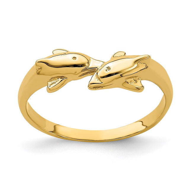 14k Yellow Gold Rings Style K4554 - Classique Jewelry Inc.