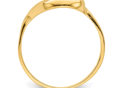 14k Yellow Gold Rings Style K4566 - Classique Jewelry Inc.