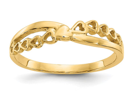 14k Yellow Gold Rings Style K4568 - Classique Jewelry Inc.