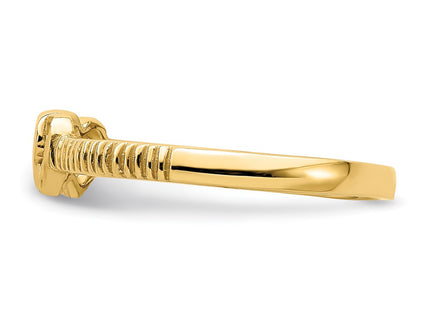 14k Yellow Gold Rings Style K4573 - Classique Jewelry Inc.