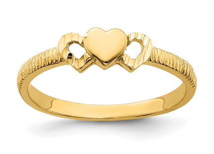14k Yellow Gold Rings Style K4573 - Classique Jewelry Inc.