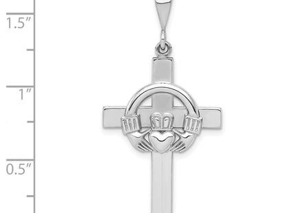 14k White Gold Pendants Style K459 - Classique Jewelry Inc.