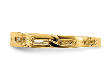 14k Yellow Gold Rings Style K4591 - Classique Jewelry Inc.