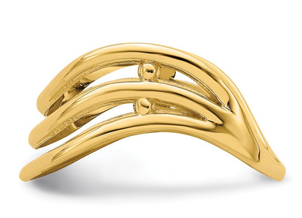 14k Yellow Gold Rings Style K4593 - Classique Jewelry Inc.