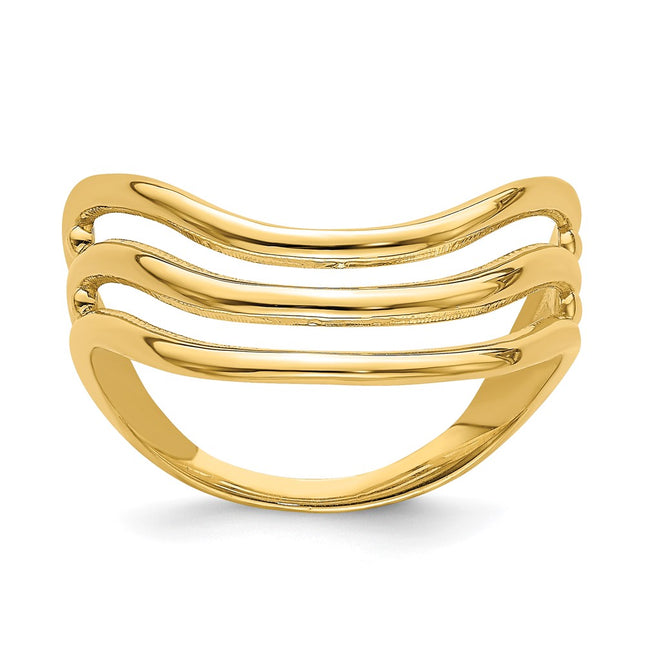 14k Yellow Gold Rings Style K4593 - Classique Jewelry Inc.