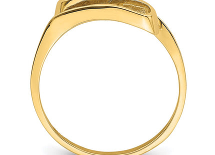 14k Yellow Gold Rings Style K4596 - Classique Jewelry Inc.