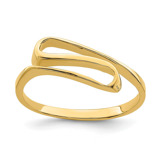 14k Yellow Gold Rings Style K4596 - Classique Jewelry Inc.