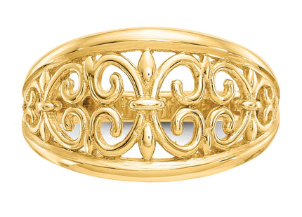 14k Yellow Gold Rings Style K4606 - Classique Jewelry Inc.