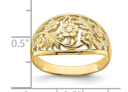 14k Yellow Gold Rings Style K4607 - Classique Jewelry Inc.