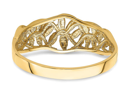 14k Yellow Gold Rings Style K4610 - Classique Jewelry Inc.