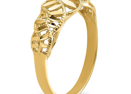 14k Yellow Gold Rings Style K4610 - Classique Jewelry Inc.