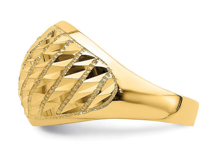 14k Yellow Gold Rings Style K4611 - Classique Jewelry Inc.