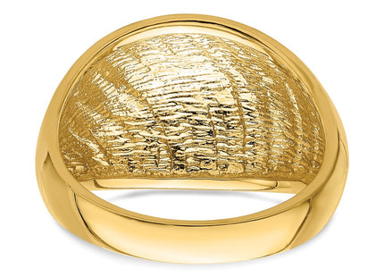 14k Yellow Gold Rings Style K4611 - Classique Jewelry Inc.