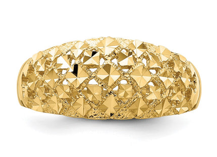 14k Yellow Gold Rings Style K4612 - Classique Jewelry Inc.