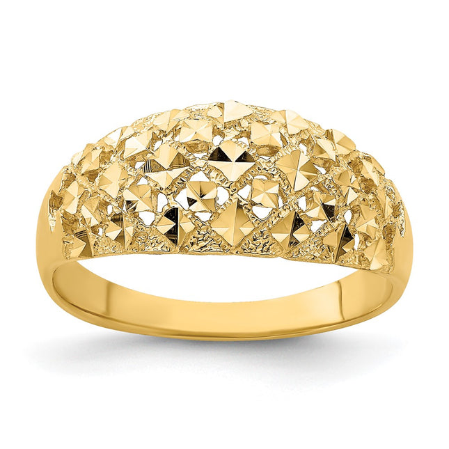 14k Yellow Gold Rings Style K4612 - Classique Jewelry Inc.