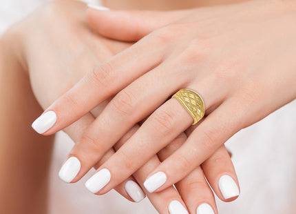 14k Yellow Gold Rings Style K4615 - Classique Jewelry Inc.