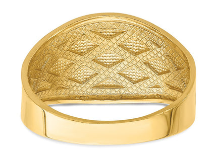 14k Yellow Gold Rings Style K4615 - Classique Jewelry Inc.