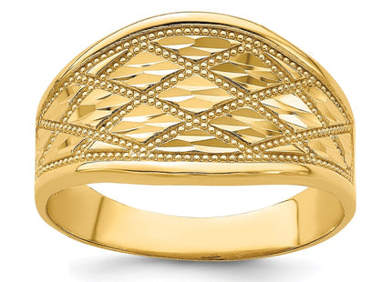 14k Yellow Gold Rings Style K4615 - Classique Jewelry Inc.