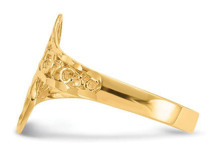14k Yellow Gold Rings Style K4617 - Classique Jewelry Inc.