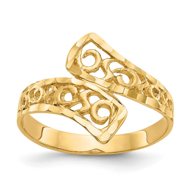 14k Yellow Gold Rings Style K4617 - Classique Jewelry Inc.